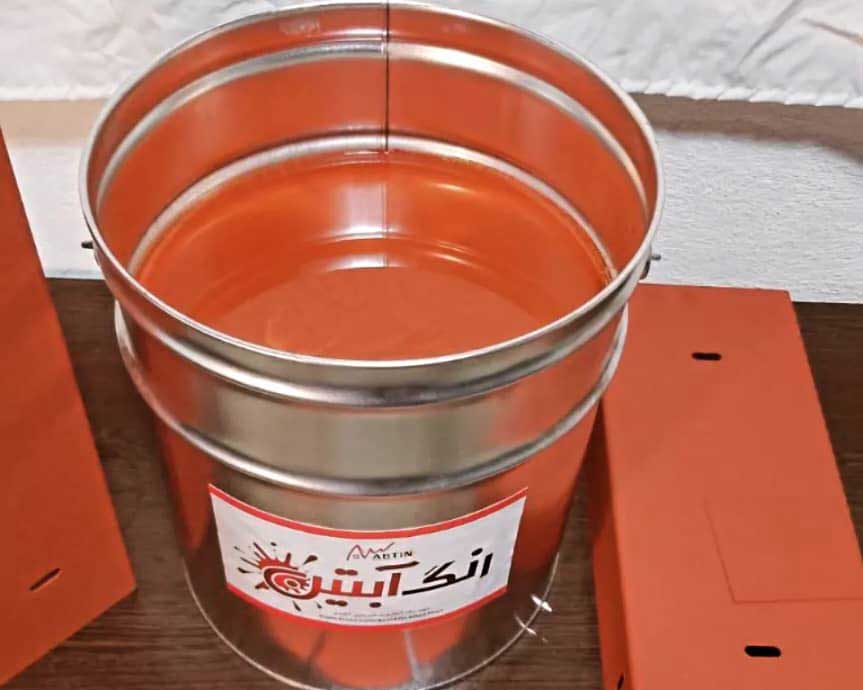 ضدزنگ اخرایی آبتین تیپ2 (حلب) | 25کیلوگرم