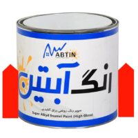 رنگ براق قرمز آبتین گالن